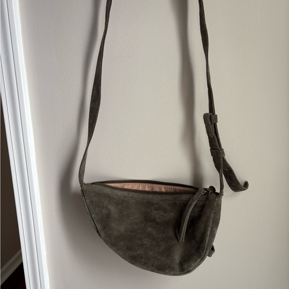 The Sak Olive suede Bag